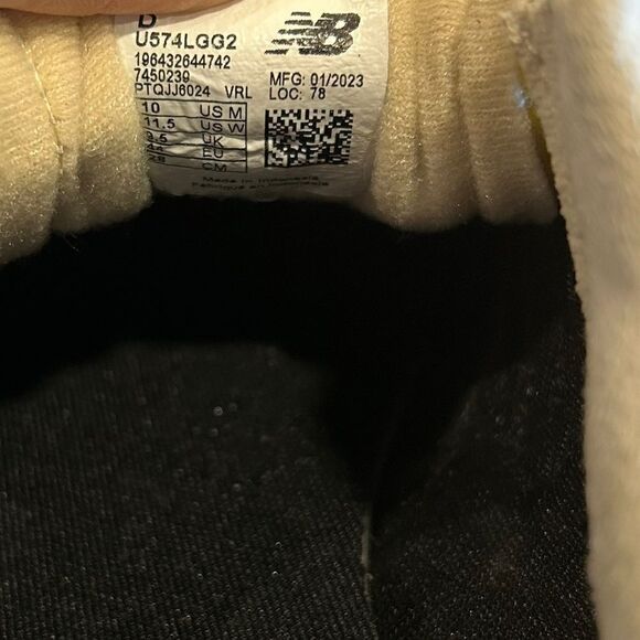 Revolve New Balance 574 Legacy Grey Gray Beige U574LGG2 Causal Sneakers - Picture 12 of 15